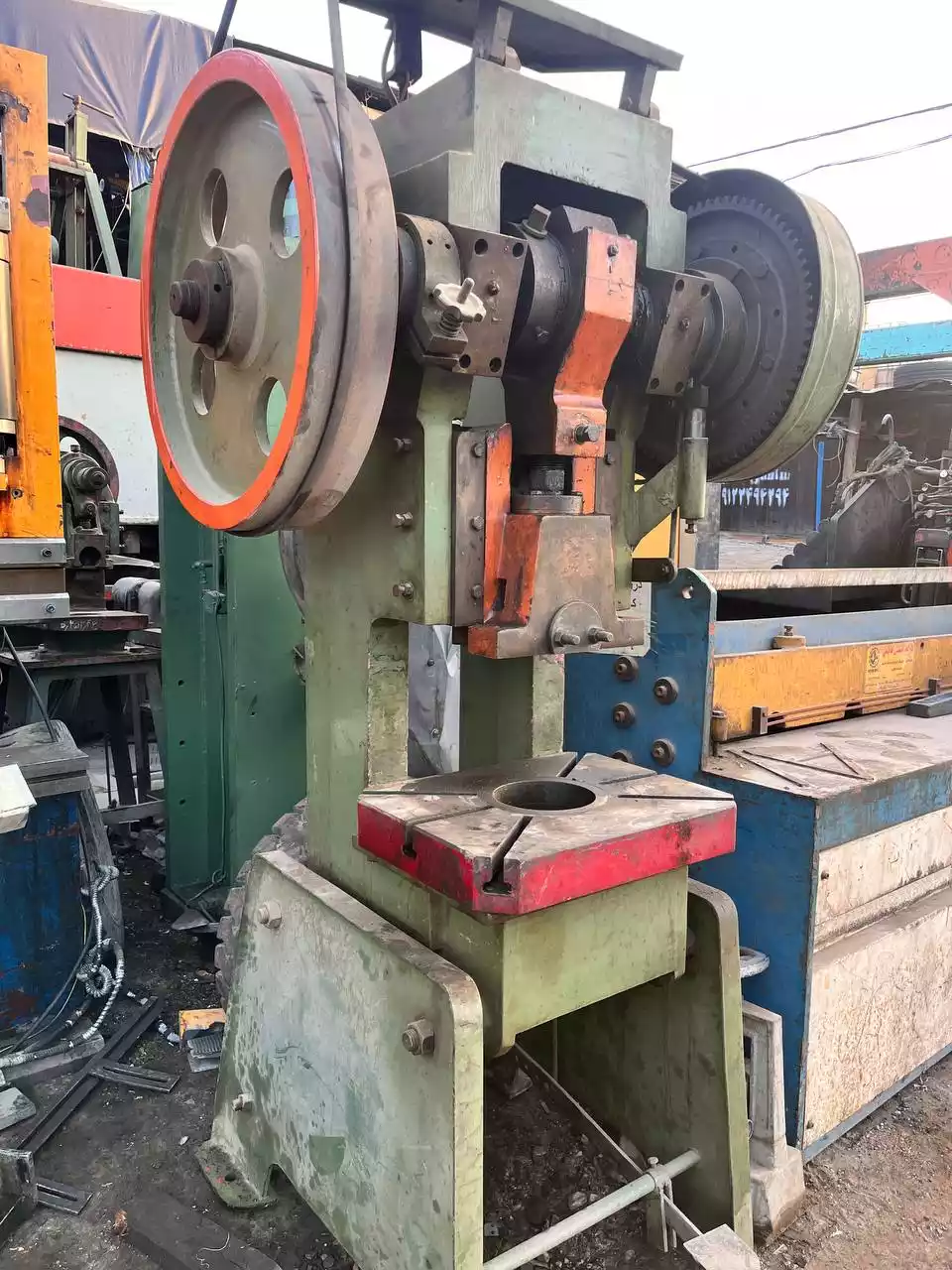 پرس ضربه ای ۳۵ تن متغیر