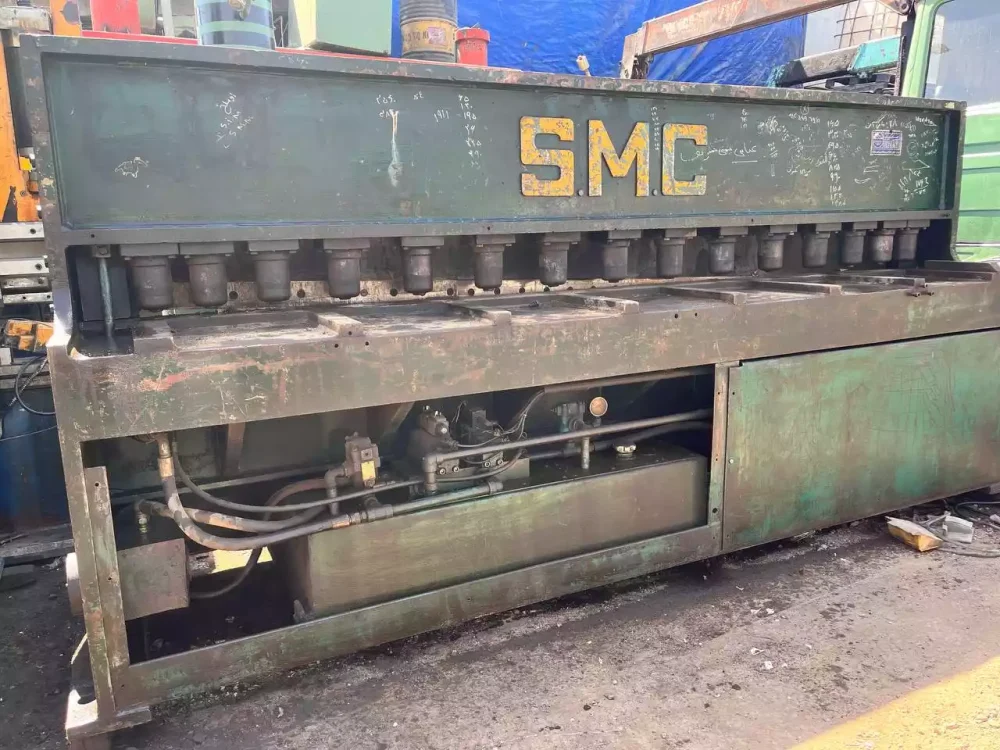 گیوتین ماشین سازی صحت سه متر ۸ میل برش