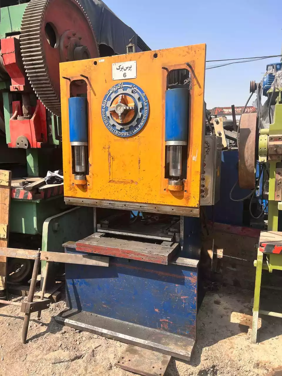 پرس برک ذولقدری ۴۰ تن کارگیر ۱۲۰
